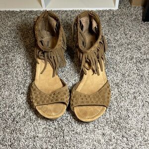 Minnetonka Moccasin Wedged Heel